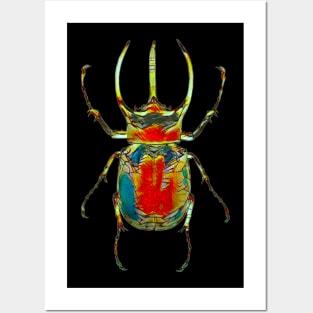 Bright Beetle Posters and Art